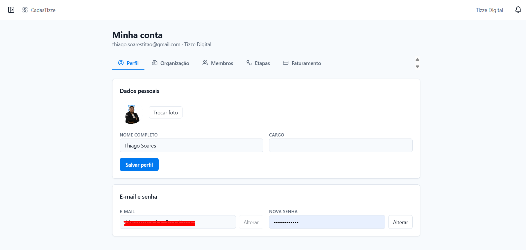 CadasTizze - Plataforma de gestão para marketplaces — imagem 5