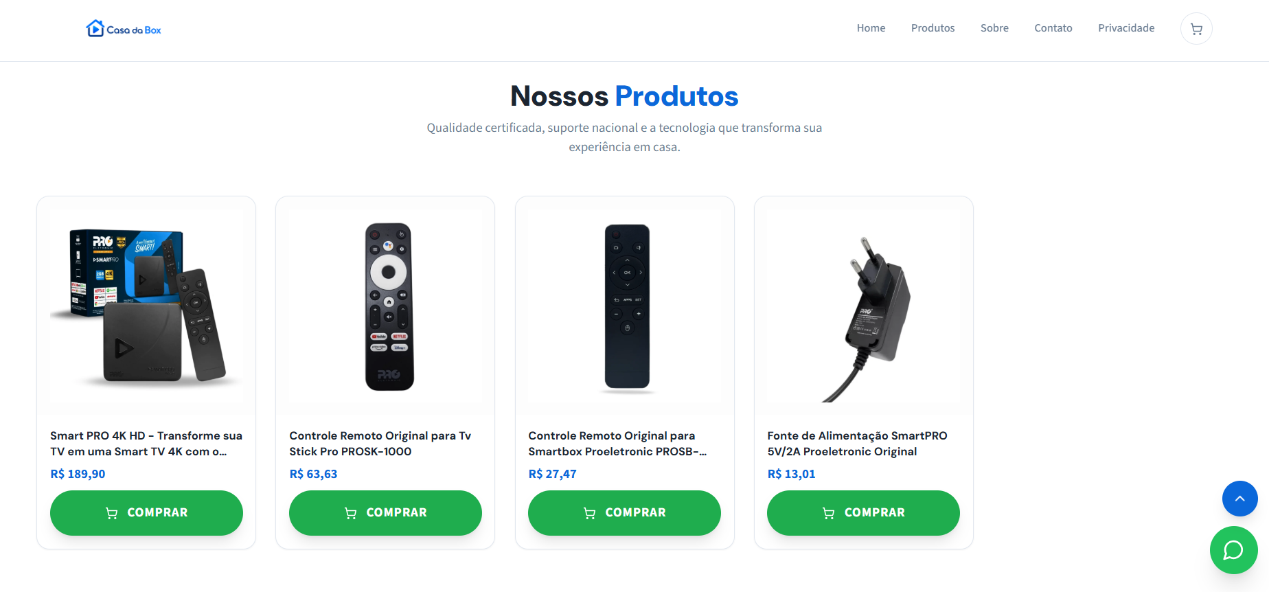 Casa da Box - Ecommerce — imagem 2