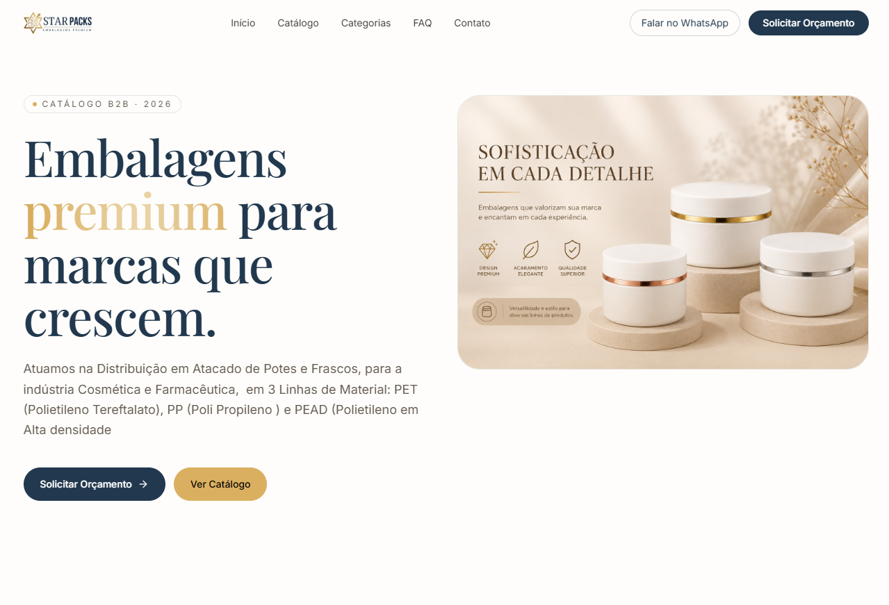 Starpacks - Catálogo de Produtos — imagem 1